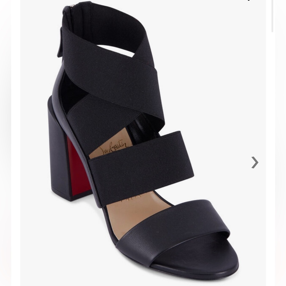 Christian Louboutin Patrouille 85mm Heels - Size 38.5 (WORN TWICE)